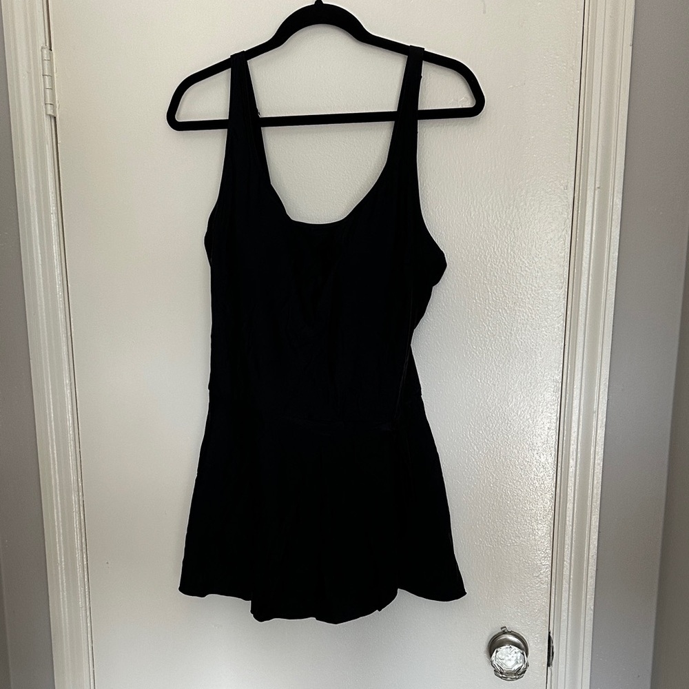 Elegant Black Never Worn  One-Piece Swimsuit